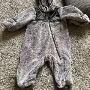 The North Face Charcoal Kids One Piece